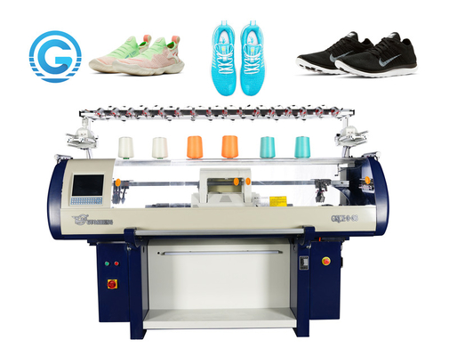 tessitura superiore della macchina per maglieria delle scarpe di civetta del jacquard